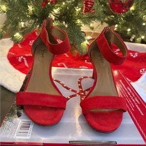 Unisa Vibrant Red Heels